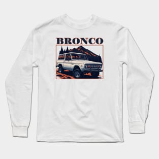 bronco - vintage Long Sleeve T-Shirt